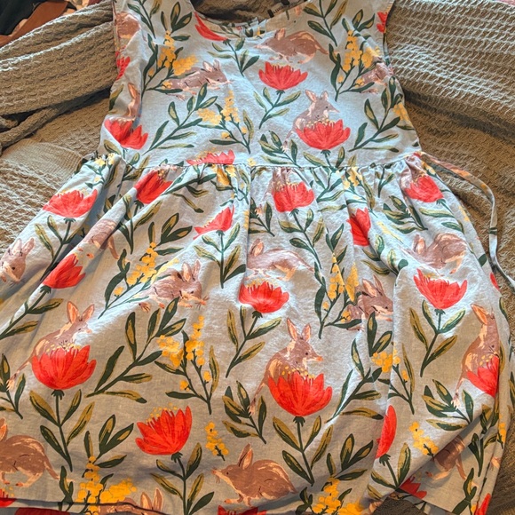 Bilby Dress with Red and Yellow Accents - Picture 1 of 4